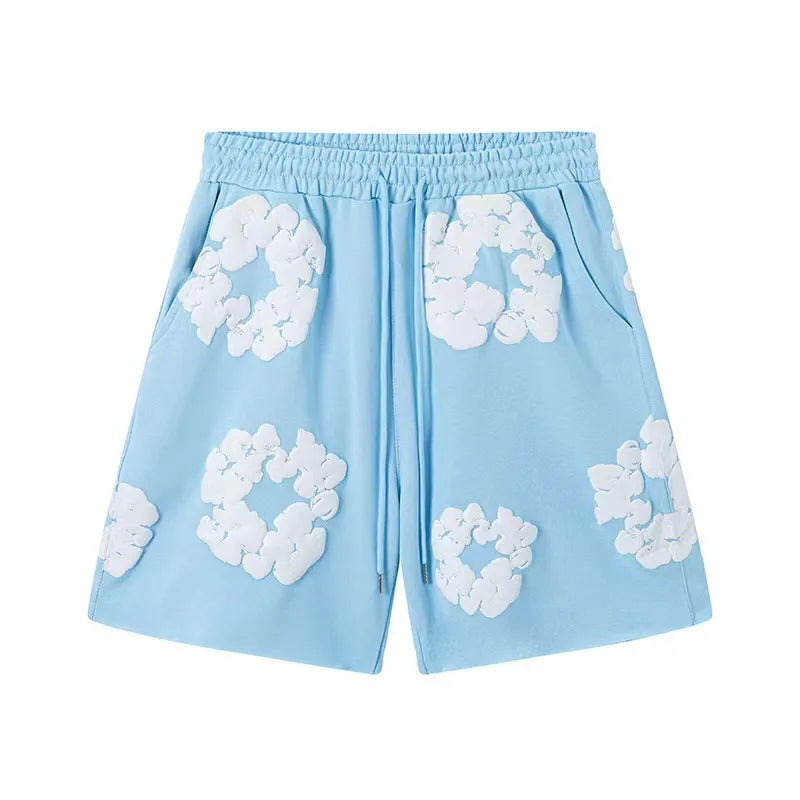 Denim tears koszulki spodenki zestawy koszulek i spodenek. ubrania denim tears