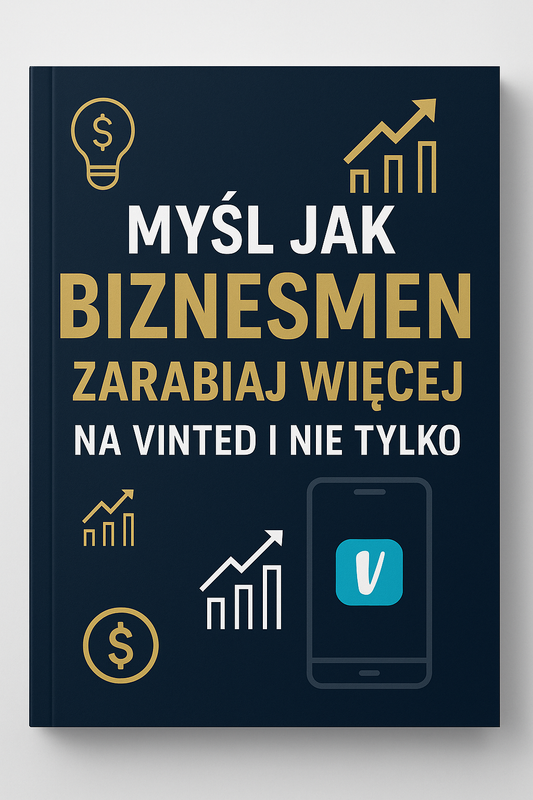 Ebook Myśl jak Biznesmen – Zarabiaj Więcej na Vinted i Nie Tylko