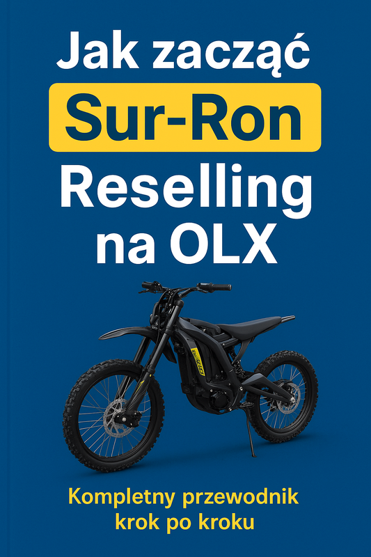 E-book: Jak zacząć Sur-Ron Reselling na OLX – Kompletny Przewodnik